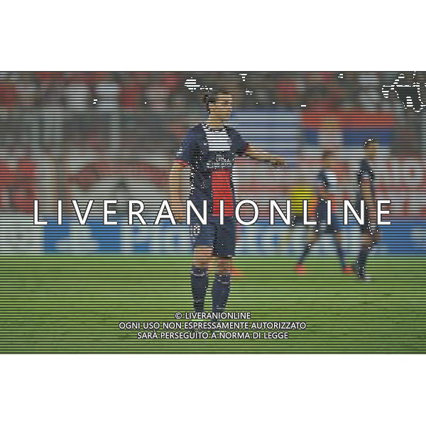 Zlatan IBRAHIMOVIC - 17.09.2013 - Olympiakos / Paris Saint Germain - Ligue des Champions Photo: Amandine Noel / Icon Sport /AGENZIA ALDO LIVERANI SAS - ITALY ONLY - EDITORIAL USE ONLY