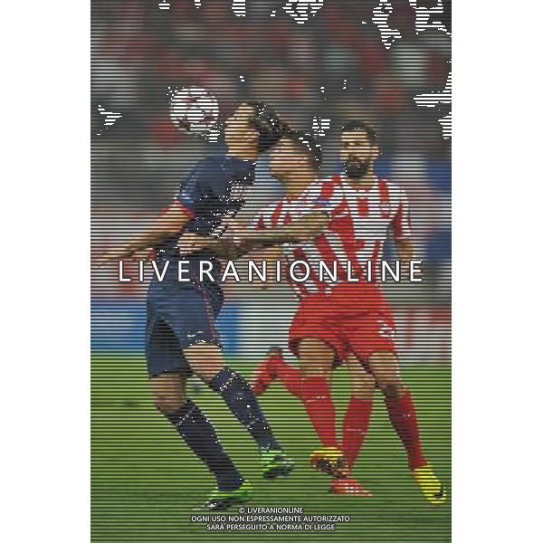 Zlatan IBRAHIMOVIC - 17.09.2013 - Olympiakos / Paris Saint Germain - Ligue des Champions Photo: Amandine Noel / Icon Sport /AGENZIA ALDO LIVERANI SAS - ITALY ONLY - EDITORIAL USE ONLY