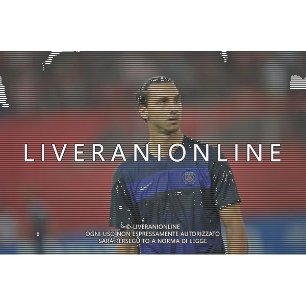 Zlatan IBRAHIMOVIC - 17.09.2013 - Olympiakos / Paris Saint Germain - Ligue des Champions Photo: Amandine Noel / Icon Sport /AGENZIA ALDO LIVERANI SAS - ITALY ONLY - EDITORIAL USE ONLY