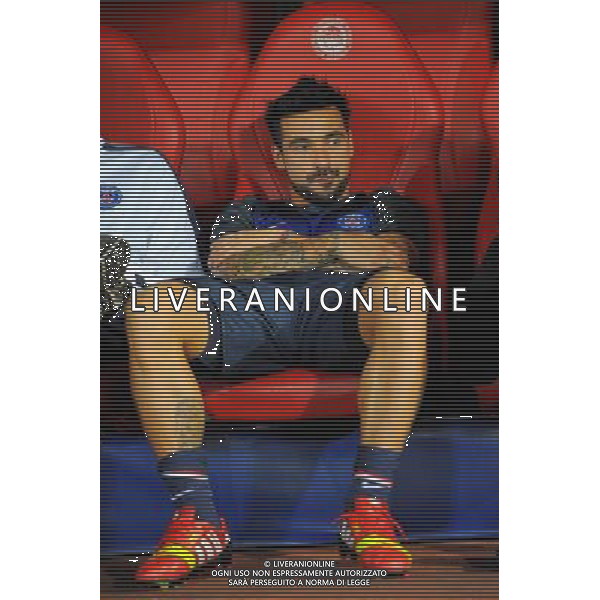 Ezequiel LAVEZZI - 17.09.2013 - Olympiakos / Paris Saint Germain - Ligue des Champions Photo: Amandine Noel / Icon Sport /AGENZIA ALDO LIVERANI SAS - ITALY ONLY - EDITORIAL USE ONLY