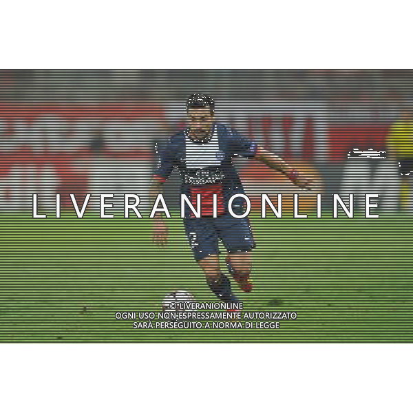 Ezequiel LAVEZZI - 17.09.2013 - Olympiakos / Paris Saint Germain - Ligue des Champions Photo: Amandine Noel / Icon Sport /AGENZIA ALDO LIVERANI SAS - ITALY ONLY - EDITORIAL USE ONLY