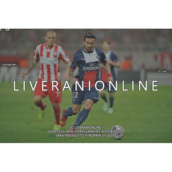 Ezequiel LAVEZZI - 17.09.2013 - Olympiakos / Paris Saint Germain - Ligue des Champions Photo: Amandine Noel / Icon Sport /AGENZIA ALDO LIVERANI SAS - ITALY ONLY - EDITORIAL USE ONLY