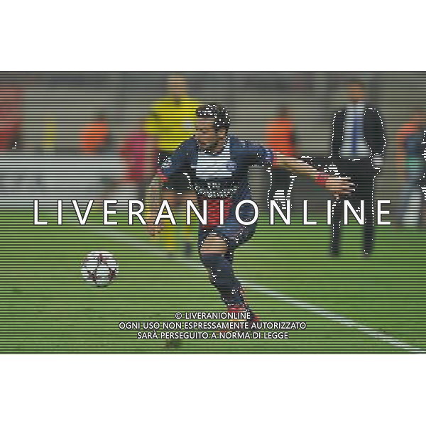 Ezequiel LAVEZZI - 17.09.2013 - Olympiakos / Paris Saint Germain - Ligue des Champions Photo: Amandine Noel / Icon Sport /AGENZIA ALDO LIVERANI SAS - ITALY ONLY - EDITORIAL USE ONLY