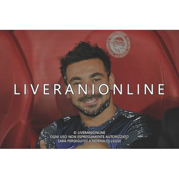 Ezequiel LAVEZZI - 17.09.2013 - Olympiakos / Paris Saint Germain - Ligue des Champions Photo: Amandine Noel / Icon Sport /AGENZIA ALDO LIVERANI SAS - ITALY ONLY - EDITORIAL USE ONLY