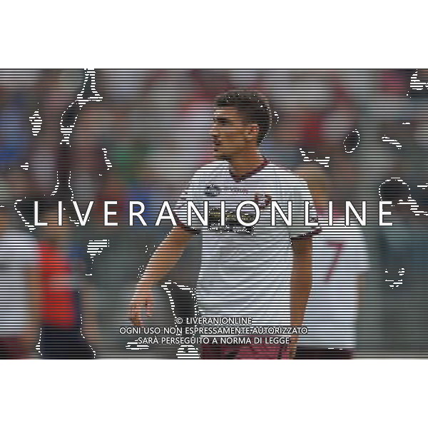 GUBBIO PERUGIA LEGA PRO 15/09/2013 NELLA FOTO TOPOUZIS ATHANATOS FOTO SETTONCE-AG ALDO LIVERANI SAS