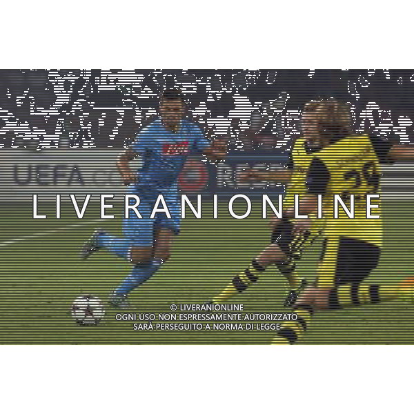 NAPOLI - BORUSSIA DORTMUND CHAMPIONS LEAGUE 18 SETTEMBRE 2013 NELLA FOTO: CHRISTIAN MAGGIO ©MOSCA/AGENZIA ALDO LIVERANI SAS