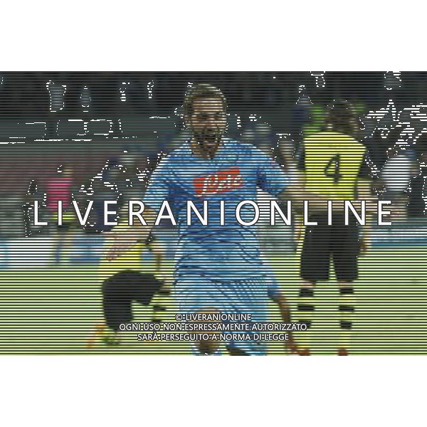 NAPOLI - BORUSSIA DORTMUND CHAMPIONS LEAGUE 18 SETTEMBRE 2013 NELLA FOTO: ESULTANZA DOPO IL GOL DI HIGUAIN ©MOSCA/AGENZIA ALDO LIVERANI SAS