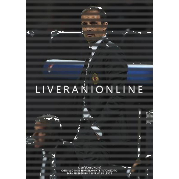 UEFA Champions League 2013/2014 Gruppo H Milano - 18.09.2013 Milan-Celtic Nella Foto:allegri /Ph.Vitez-Ag. Aldo Liverani