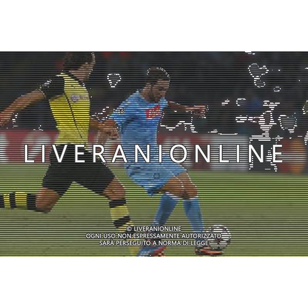 NAPOLI - BORUSSIA DORTMUND CHAMPIONS LEAGUE 18 SETTEMBRE 2013 NELLA FOTO: HIGUAIN ©MOSCA/AGENZIA ALDO LIVERANI SAS