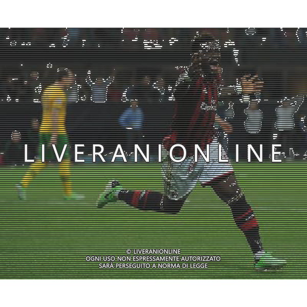 UEFA Champions League 2013/2014 Gruppo H Milano - 18.09.2013 Milan-Celtic Nella Foto:muntari esulta /Ph.Vitez-Ag. Aldo Liverani