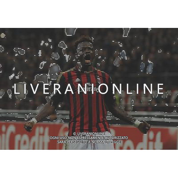 UEFA Champions League 2013/2014 Gruppo H Milano - 18.09.2013 Milan-Celtic Nella Foto:muntari esulta /Ph.Vitez-Ag. Aldo Liverani