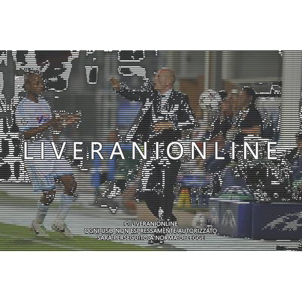 Andre AYEW / Elie Baup - 18.09.2013 - Marseille / Arsenal - Champions League Photo : Amandine Noel / Icon Sport AG ALDO LIVERANI SAS ONLY ITALY
