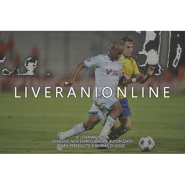 Andre AYEW / Aaron RAMSEY - 18.09.2013 - Marseille / Arsenal - Champions League Photo: Amandine Noel / Icon Sport AG ALDO LIVERANI SAS ONLY ITALY