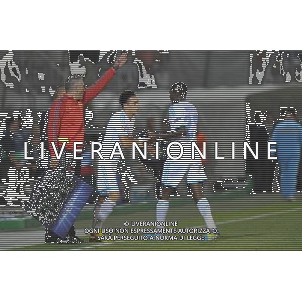Florian THAUVIN / Giannelli IMBULA - 18.09.2013 - Marseille / Arsenal - Champions League Photo: Amandine Noel / Icon Sport AG ALDO LIVERANI SAS ONLY ITALY