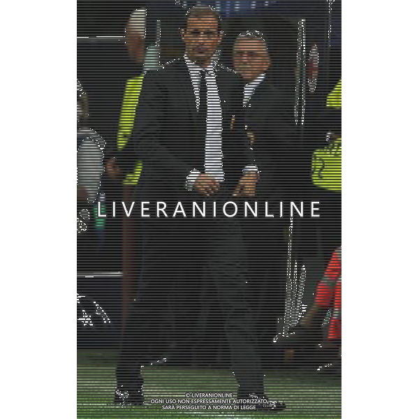 UEFA Champions League 2013/2014 Gruppo H Milano - 18.09.2013 Milan-Celtic Nella Foto:Allegri Massimiliano /Ph.Vitez-Ag. Aldo Liverani