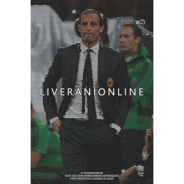UEFA Champions League 2013/2014 Gruppo H Milano - 18.09.2013 Milan-Celtic Nella Foto:Allegri Massimiliano /Ph.Vitez-Ag. Aldo Liverani