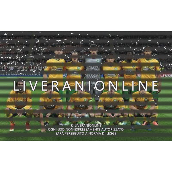 UEFA Champions League 2013/2014 Gruppo H Milano - 18.09.2013 Milan-Celtic Nella Foto:Celtic Squadra Formazione Forster,Matthews,Izaguirre,Ambrose,Van Dijk,Brown,Samaras,Stokes,Commons,Mulgrew,Lustig /Ph.Vitez-Ag. Aldo Liverani