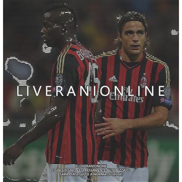 UEFA Champions League 2013/2014 Gruppo H Milano - 18.09.2013 Milan-Celtic Nella Foto:Matri Alessandro-Balotelli Mario /Ph.Vitez-Ag. Aldo Liverani