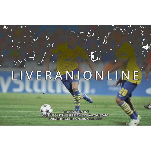 Aaron RAMSEY - 18.09.2013 - Marseille / Arsenal - Ligue des Champions Photo: Amandine Noel / Icon Sport AG ALDO LIVERANI SAS ONLY ITALY