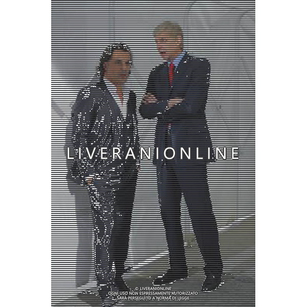 Vincent LABRUNE / Arsene WENGER - 18.09.2013 - Marseille / Arsenal - Ligue des Champions Photo: Amandine Noel / Icon Sport AG ALDO LIVERANI SAS ONLY ITALY
