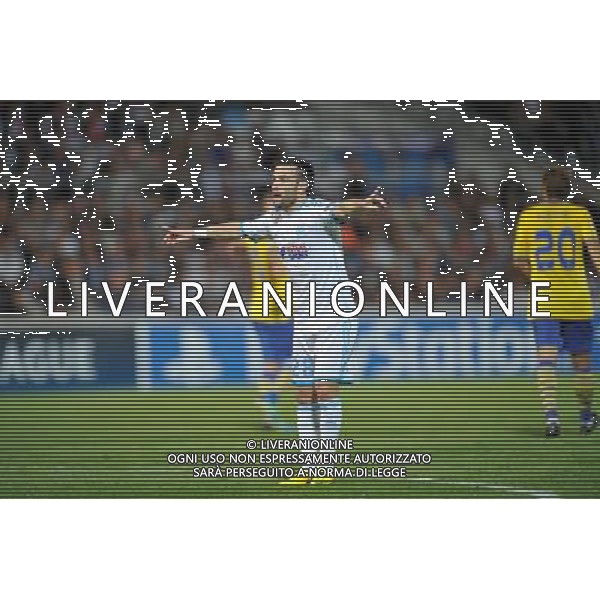 Mathieu VALBUENA - 18.09.2013 - Marseille / Arsenal - Ligue des Champions Photo: Amandine Noel / Icon Sport AG ALDO LIVERANI SAS ONLY ITALY