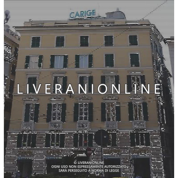 Genova-Banca Carige Genova - 21.09.2013 Nella Foto:la Sede Centrale della Banca Carige di Genova /Ph.Vitez-Ag. Aldo Liverani