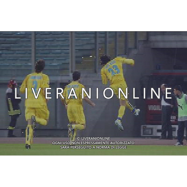 LAZIO - VILLAREAL COPPA UEFA 21/10/04 NELLA FOTO ESULTANZA DOPO IL GOL DI JOSE MARI FOTO TERRUSO/AGENZIA ALDO LIVERANI