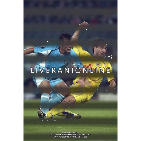 Lazio-Villareal coppa uefa 21/10/2004 nella foto goran pandev foto terruso/agenzia aldo liverani
