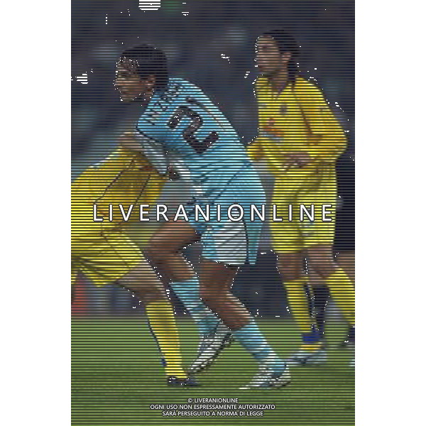 Lazio-Villareal coppa uefa 21/10/2004 nella foto simone inzaghi foto terruso/agenzia aldo liverani