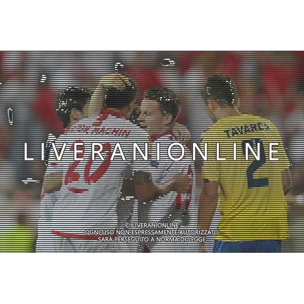 Joie Kevin GAMEIRO - 19.09.2013 - Estoril / Seville - Europa League Photo : Carlos Rodrigues / Icon Sport /AGENZIA ALDO LIVERANI SAS - ITALY ONLY - Estoril - Siviglia Europa League *** Local Caption ***