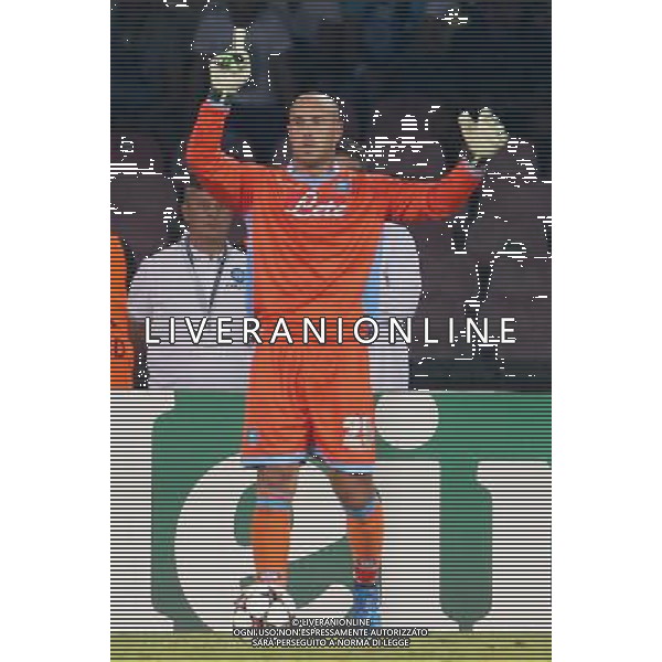 NAPOLI CALCIO NELLA FOTO: PEPE REINA FOTO MOSCA- AG.LIVERANI AG ALDO LIVERANI SAS 