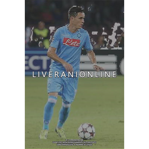 NAPOLI CALCIO NELLA FOTO: CALLEJON JOSE\' FOTO MOSCA- AG.LIVERANI AG ALDO LIVERANI SAS 