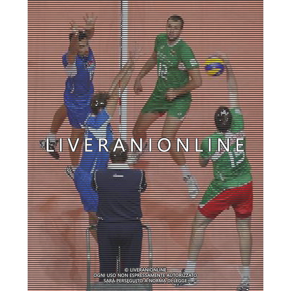 28.09.2013, Kopenhaga, siatkowka, volleyball, Mistrzostwa Europy, polfinal, European Championship, semifinal, Wlochy - Bulgaria, Italy - Bulgaria, Viktor Yosifov, Todor Nikolaev Aleksiev (BUL), fot. Tomasz Jastrzebowski / Foto Olimpik / NEWSPIX.PL --- Newspix.pl *** Local Caption *** www.newspix.pl mail us: info@newspix.pl call us: 0048 022 23 22 222 --- Polish Picture Agency by Ringier Axel Springer Poland