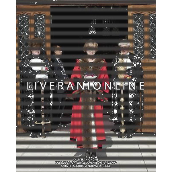 Alderman Fiona Woolf is elected the new Lord Mayor of London, only the 2nd woman Lord Mayor in 800 years. ©PHOTOSHOT/AGENZIA ALDO LIVERANI SAS - ITALY ONLY - EDITORIAL USE ONLY