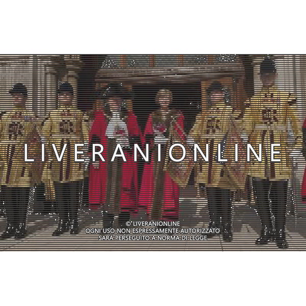 Former Lord Mayor Alderman Roger Gifford and Alderman Fiona Woolf newly elected new Lord Mayor of London, only the 2nd woman Lord Mayor in 800 years. ©PHOTOSHOT/AGENZIA ALDO LIVERANI SAS - ITALY ONLY - EDITORIAL USE ONLY