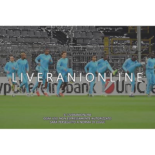 Groupe Marseille - 30.09.2013 - Entrainement avant le match de Champions League -Dortmund Photo : Gaston Petrelli / Icon Sport AG ALDO LIVERANI SAS ONLY ITALY
