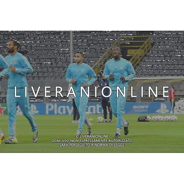 Dimitri PAYET / Souleymane DIAWARA - 30.09.2013 - Entrainement avant le match de Champions League -Dortmund Photo : Gaston Petrelli / Icon Sport AG ALDO LIVERANI SAS ONLY ITALY