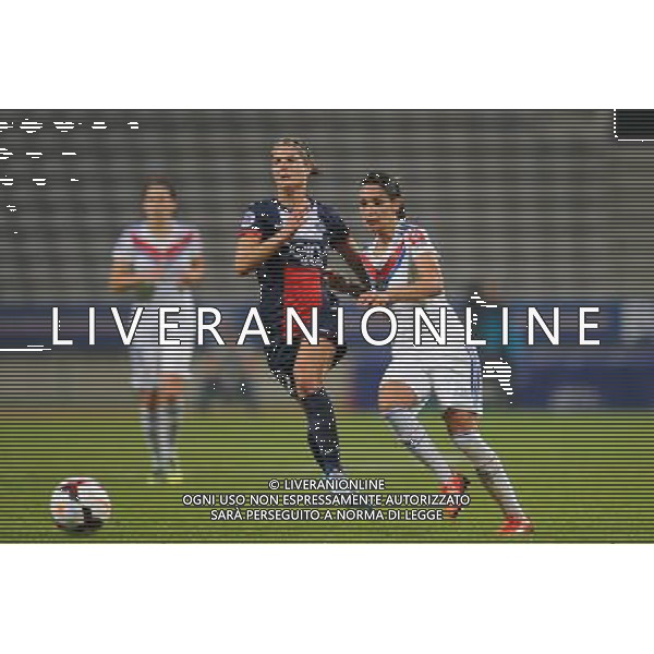 Caroline PIZZALA / Louisa NECIB - 29.09.2013 - Paris Saint Germain / Lyon - 4e journee - Feminine Photo: Amandine Noel / Icon Sport AG ALDO LIVERANI SAS ONLY ITALY