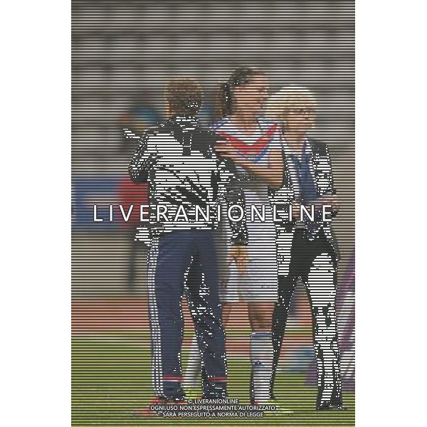 Lotta SCHELIN / Patrice LAIR - 29.09.2013 - Paris Saint Germain / Lyon - 4e journee - Feminine Photo: Amandine Noel / Icon Sport AG ALDO LIVERANI SAS ONLY ITALY