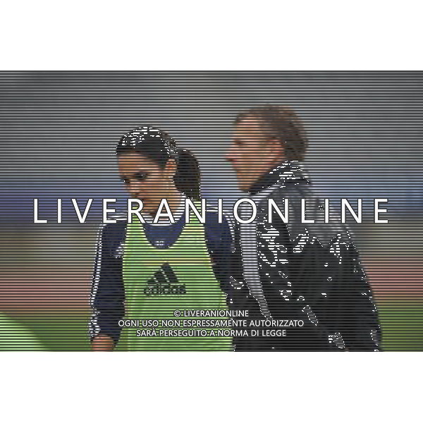 Louisa NECIB / Patrice LAIR - 29.09.2013 - Paris Saint Germain / Lyon - 4e journee - Feminine Photo: Amandine Noel / Icon Sport AG ALDO LIVERANI SAS ONLY ITALY