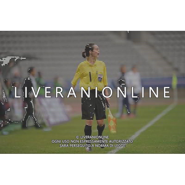 Arbitre de Touche - 29.09.2013 - Paris Saint Germain / Lyon - 4e journee - Feminine Photo: Amandine Noel / Icon Sport AG ALDO LIVERANI SAS ONLY ITALY