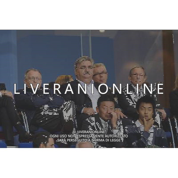 Jean Michel AULAS / Paul PIEMONTESE - 29.09.2013 - Paris Saint Germain / Lyon - 4e journee - Feminine Photo: Amandine Noel / Icon Sport AG ALDO LIVERANI SAS ONLY ITALY