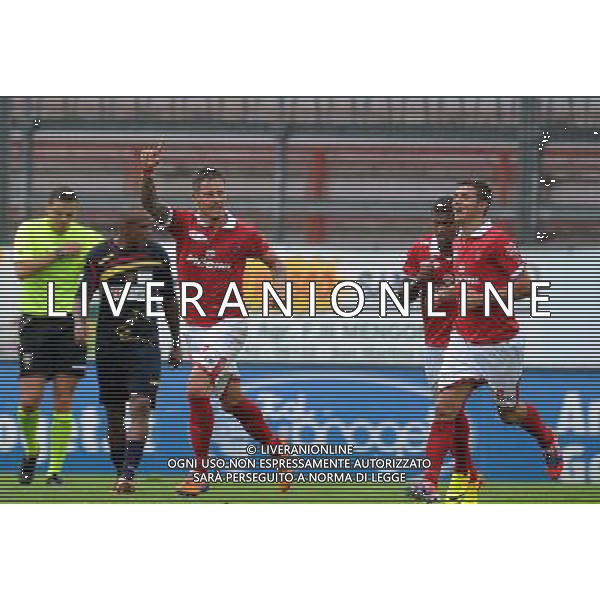 PERUGIA LECCE LEGA PRO 29/09/2013 NELLA FOTO GOL PERUGIA EUSEPI FOTO SETTONCE -AG ALDO LIVERANI SAS