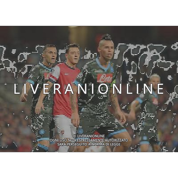  Mesut Ozil playing in the Champions League match between Arsenal and Napoli. Held at the Emirates Stadium, London, on Tuesday October 01, 2013. ©photoshot/AGENZIA ALDO LIVERANI SAS - ITALY ONLY - EDITORIAL USE ONLY