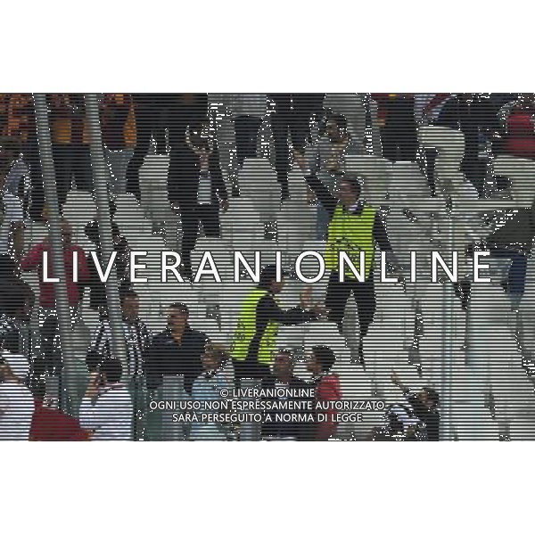 UEFA Champions League 2013/2014 Gruppo B Torino - 02.10.2013 Juventus-Galatasaray Nella Foto:scontri fra tifosi /Ph.Vitez-Ag. Aldo Liverani