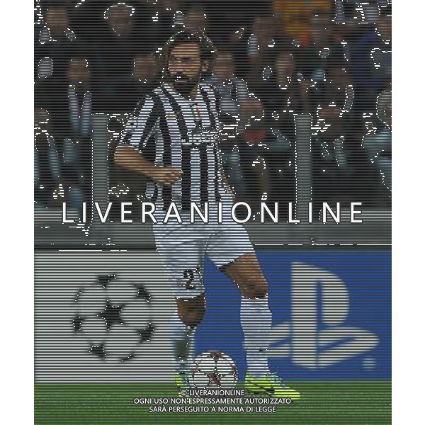 UEFA Champions League 2013/2014 Gruppo B Torino - 02.10.2013 Juventus-Galatasaray Nella Foto:pirlo /Ph.Vitez-Ag. Aldo Liverani