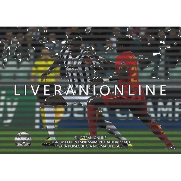 UEFA Champions League 2013/2014 Gruppo B Torino - 02.10.2013 Juventus-Galatasaray Nella Foto:pogba eboue\' /Ph.Vitez-Ag. Aldo Liverani