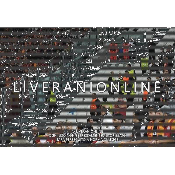 UEFA Champions League 2013/2014 Gruppo B Torino - 02.10.2013 Juventus-Galatasaray Nella Foto:scontri fra tifosi /Ph.Vitez-Ag. Aldo Liverani