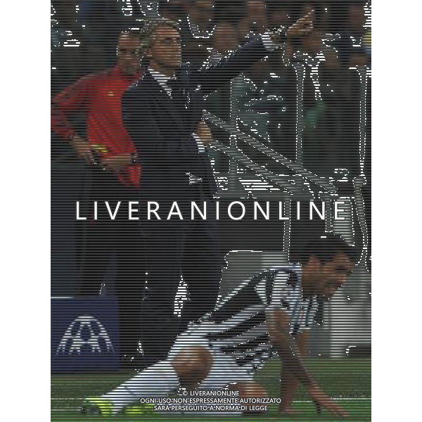 UEFA Champions League 2013/2014 Gruppo B Torino - 02.10.2013 Juventus-Galatasaray Nella Foto:mancini tevez /Ph.Vitez-Ag. Aldo Liverani