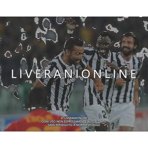 UEFA Champions League 2013/2014 Gruppo B Torino - 02.10.2013 Juventus-Galatasaray Nella Foto:quagliarella esulta /Ph.Vitez-Ag. Aldo Liverani